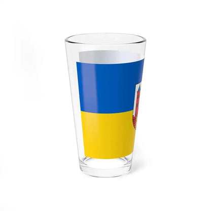 Flag of Suhl Germany - Pint Glass 16oz - Go Mug Yourself