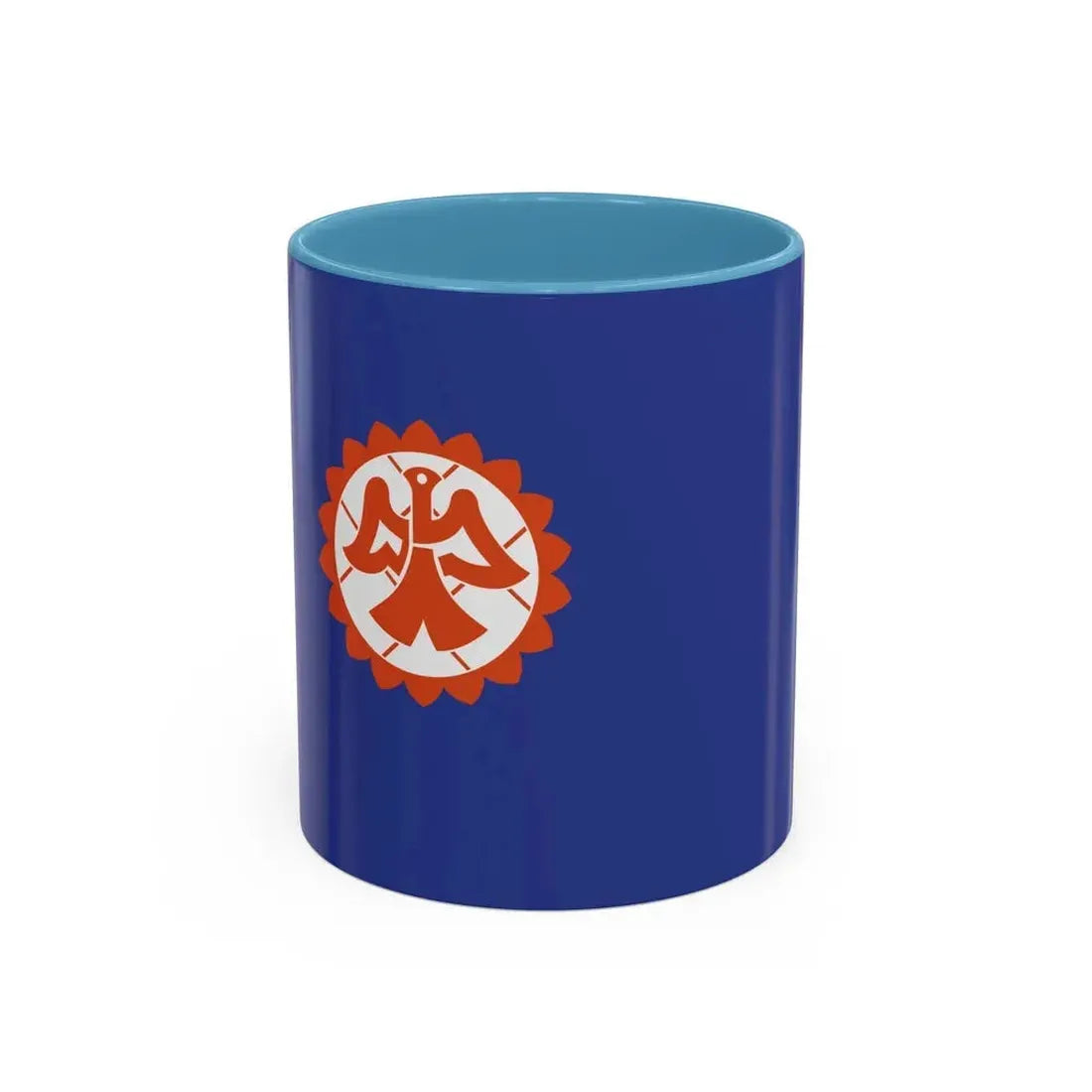 Flag of Suita Osaka Japan - Accent Coffee Mug 11oz Light Blue - Go Mug Yourself
