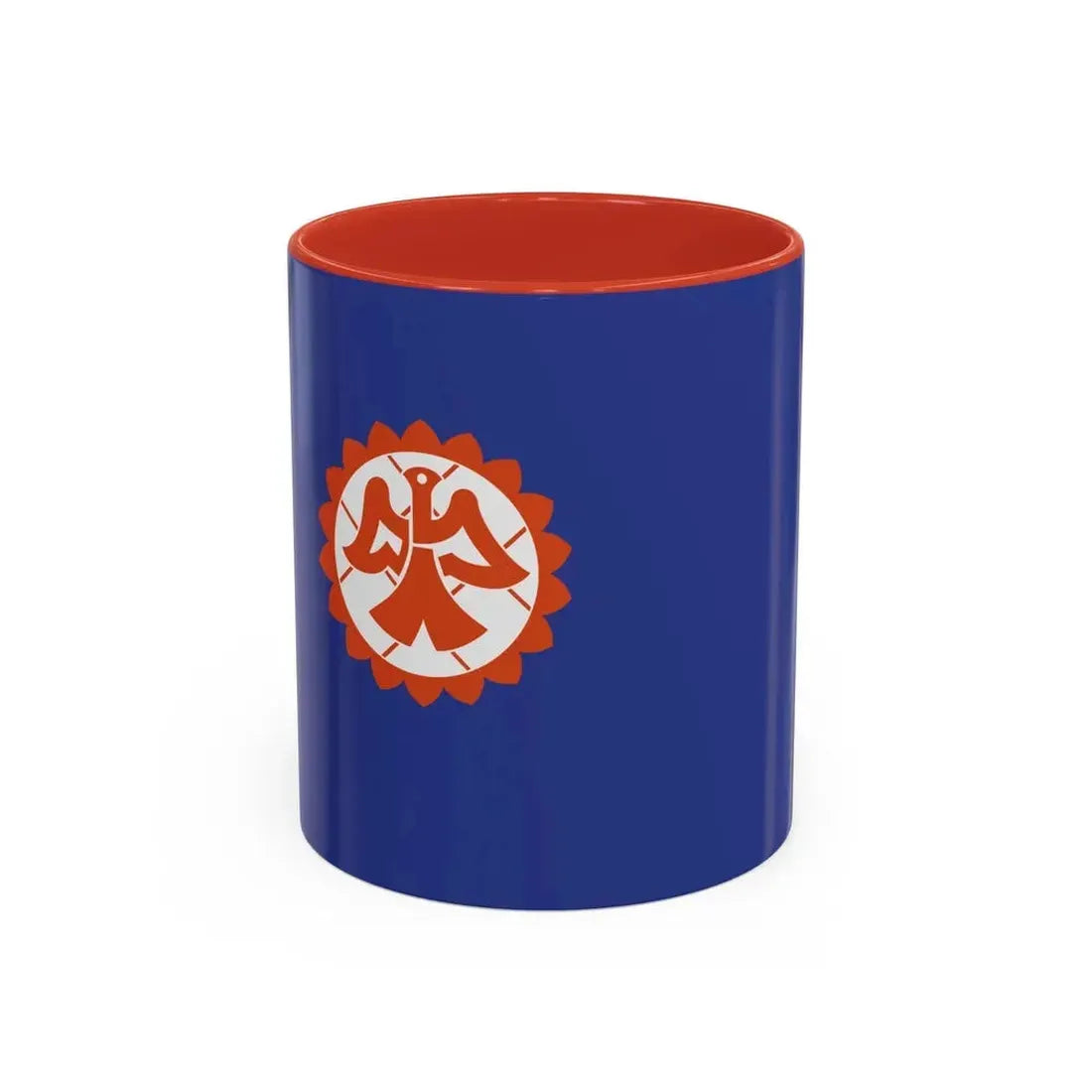 Flag of Suita Osaka Japan - Accent Coffee Mug 11oz Red - Go Mug Yourself