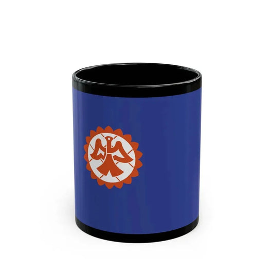 Flag of Suita Osaka Japan - Black Coffee Mug 11oz - Go Mug Yourself