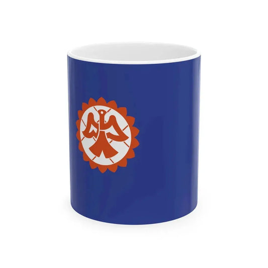 Flag of Suita Osaka Japan - White Coffee Mug 11oz - Go Mug Yourself