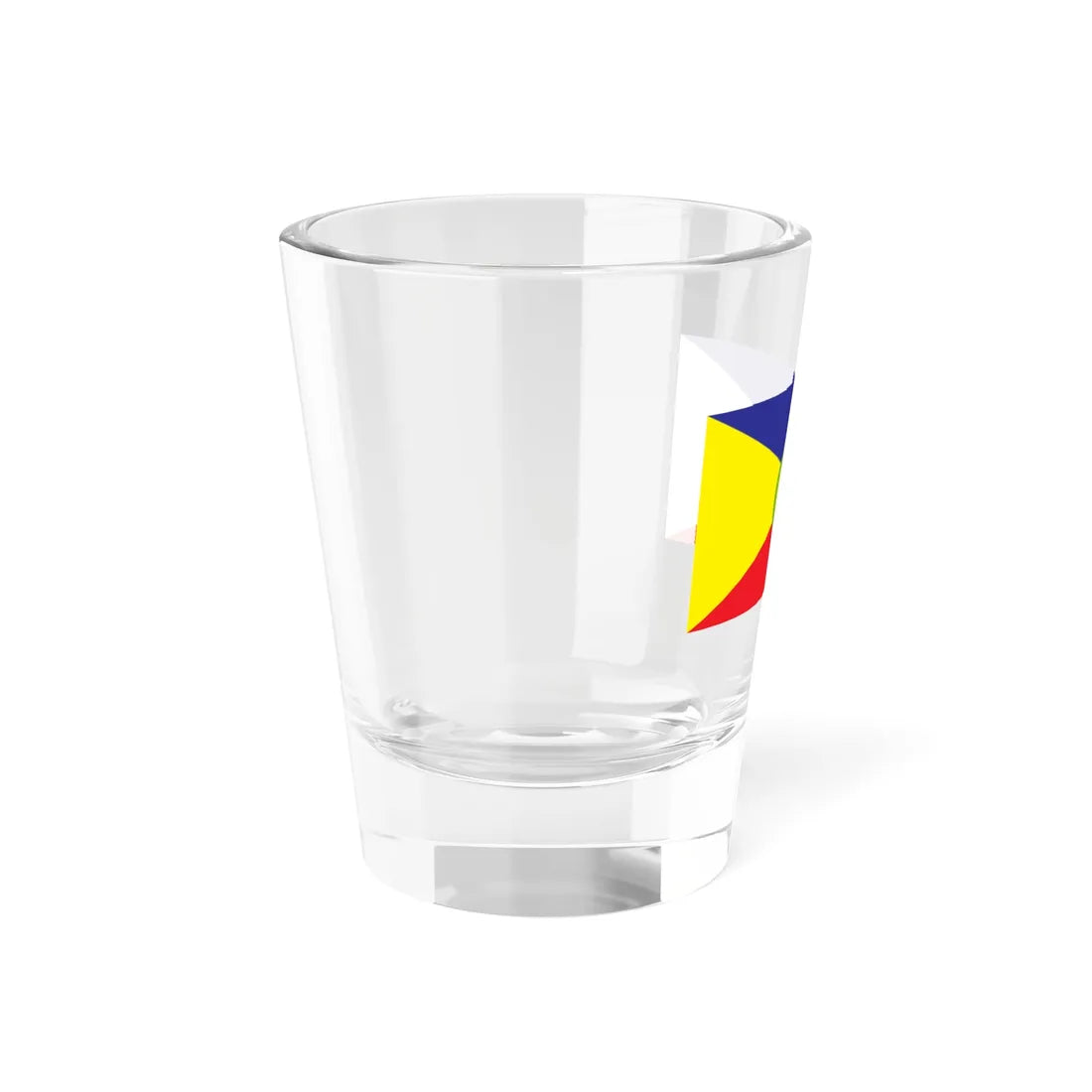 Flag of Sukhbaatar district Ulaanbaatar (Mongolia) Shot Glass 1.5oz - Go Mug Yourself