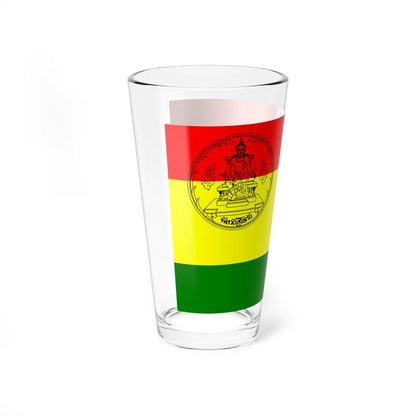 Flag of Sukhothai Province (Thailand) Pint Glass 16oz - Go Mug Yourself