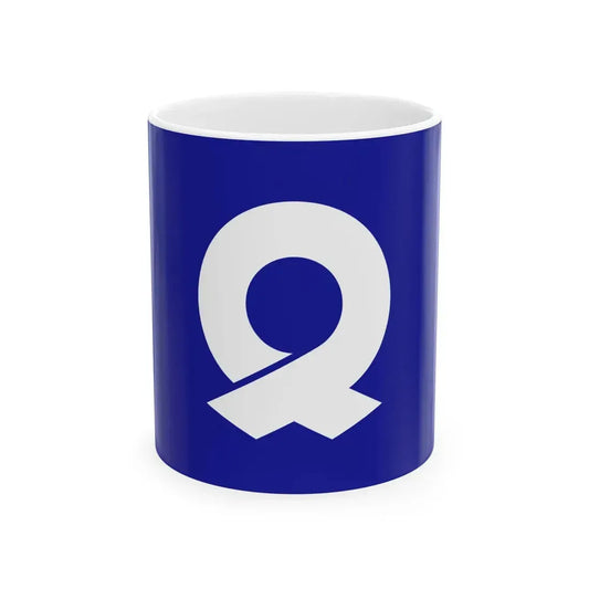Flag of Sukumo Kochi (Japan) White Coffee Mug 11oz - Go Mug Yourself