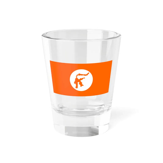 Flag of Sulawesi (Indonesia) Shot Glass 1.5oz 1.5oz - Go Mug Yourself