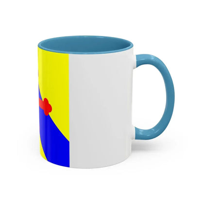 Flag of Sullens Switzerland - Accent Coffee Mug - Go Mug Yourself