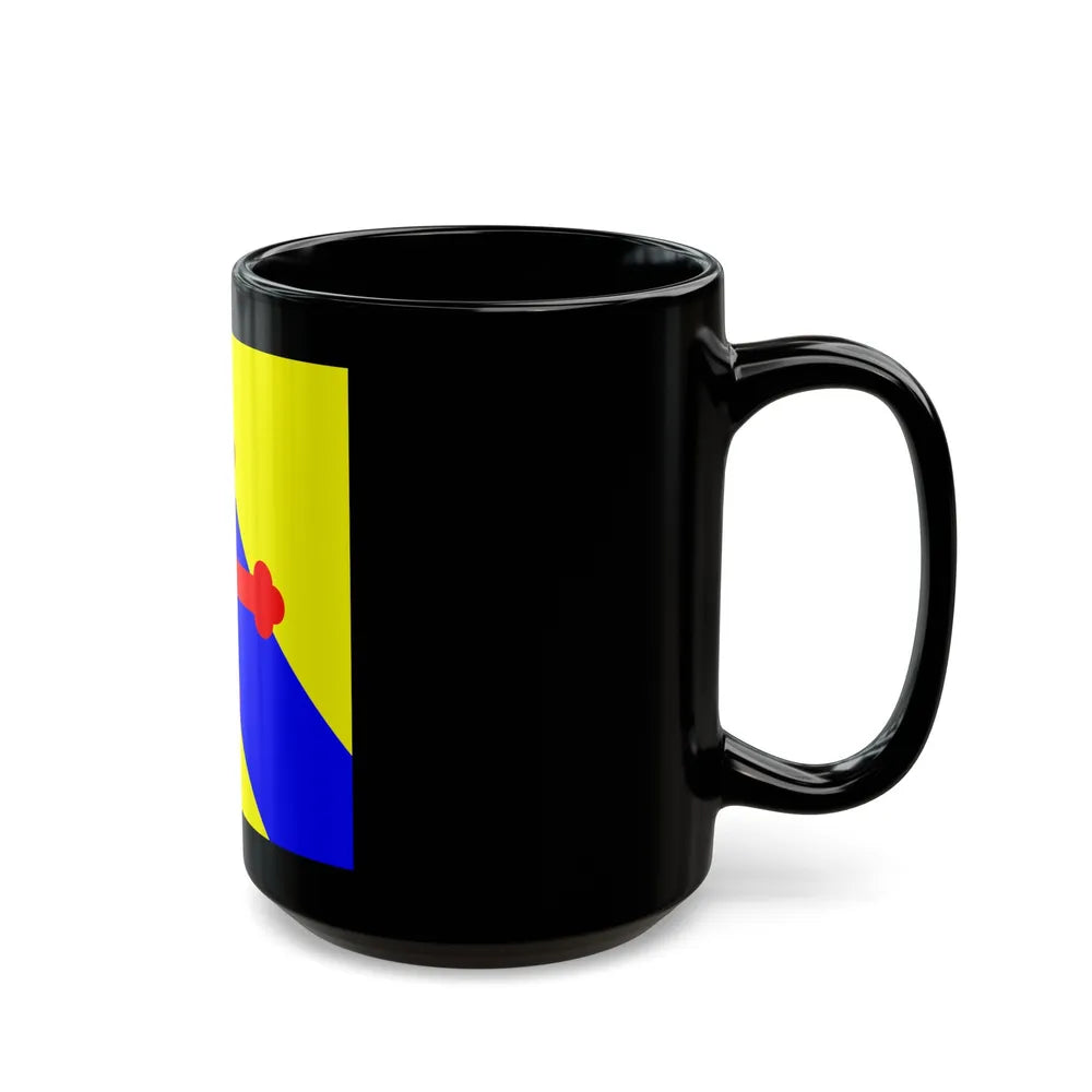 Flag of Sullens Switzerland - Black Coffee Mug-Go Mug Yourself