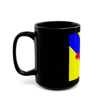 Flag of Sullens Switzerland - Black Coffee Mug-Go Mug Yourself