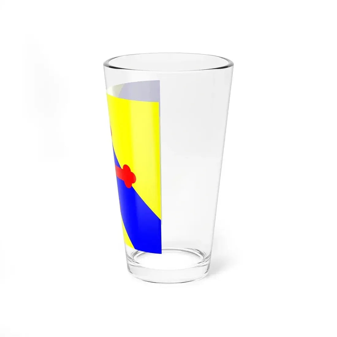 Flag of Sullens Switzerland - Pint Glass 16oz - Go Mug Yourself