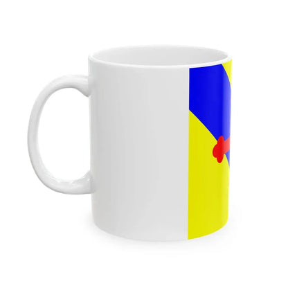 Flag of Sullens Switzerland - White Coffee Mug - Go Mug Yourself
