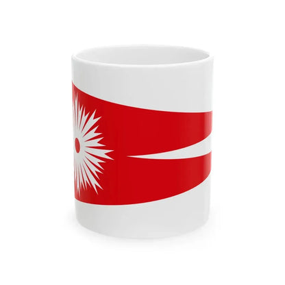 Flag of Sultan Abdulaziz (Oman) White Coffee Mug 11oz - Go Mug Yourself