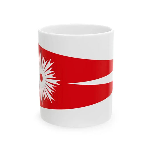 Flag of Sultan Abdulaziz (Oman) White Coffee Mug 11oz - Go Mug Yourself
