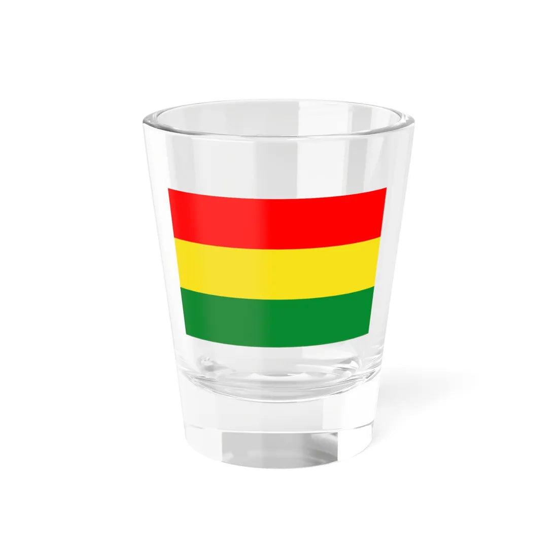Flag of Sultanate of Langkat (Indonesia) Shot Glass 1.5oz 1.5oz - Go Mug Yourself