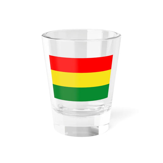 Flag of Sultanate of Langkat (Indonesia) Shot Glass 1.5oz 1.5oz - Go Mug Yourself