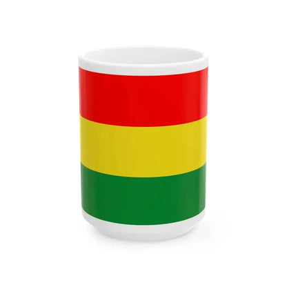 Flag of Sultanate of Langkat (Indonesia) White Coffee Mug 15oz - Go Mug Yourself