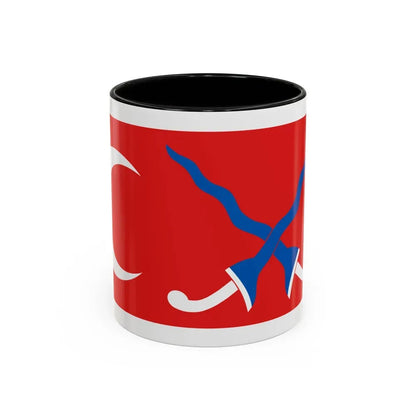Flag of Sultanate of Mataram Malaysia - Accent Coffee Mug 11oz Black - Go Mug Yourself