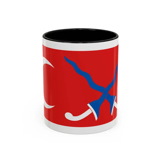 Flag of Sultanate of Mataram Malaysia - Accent Coffee Mug 11oz Black - Go Mug Yourself