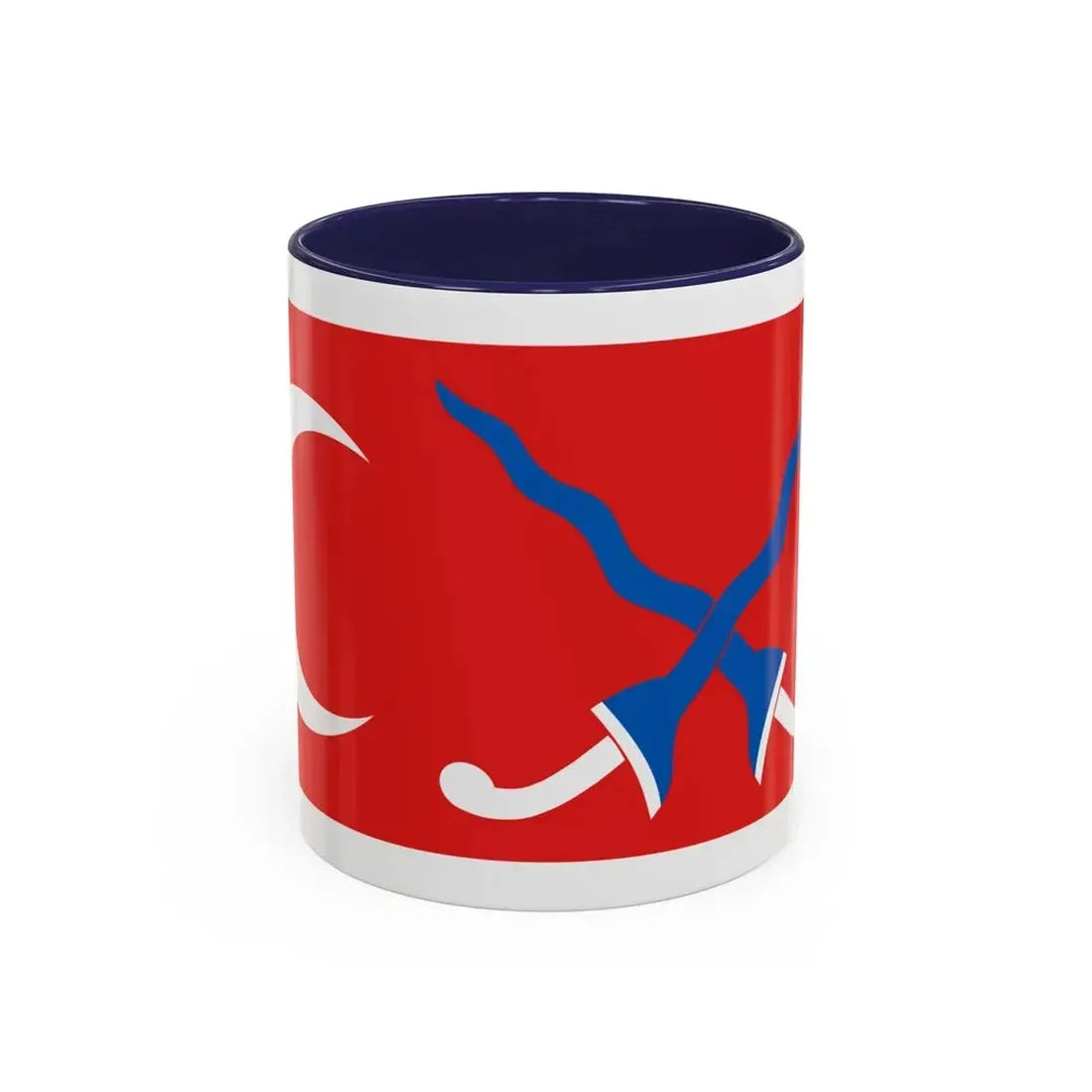 Flag of Sultanate of Mataram Malaysia - Accent Coffee Mug 11oz Navy - Go Mug Yourself