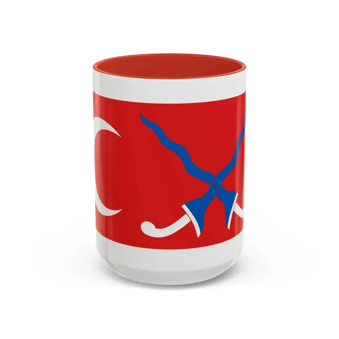 Flag of Sultanate of Mataram Malaysia - Accent Coffee Mug 15oz Red - Go Mug Yourself