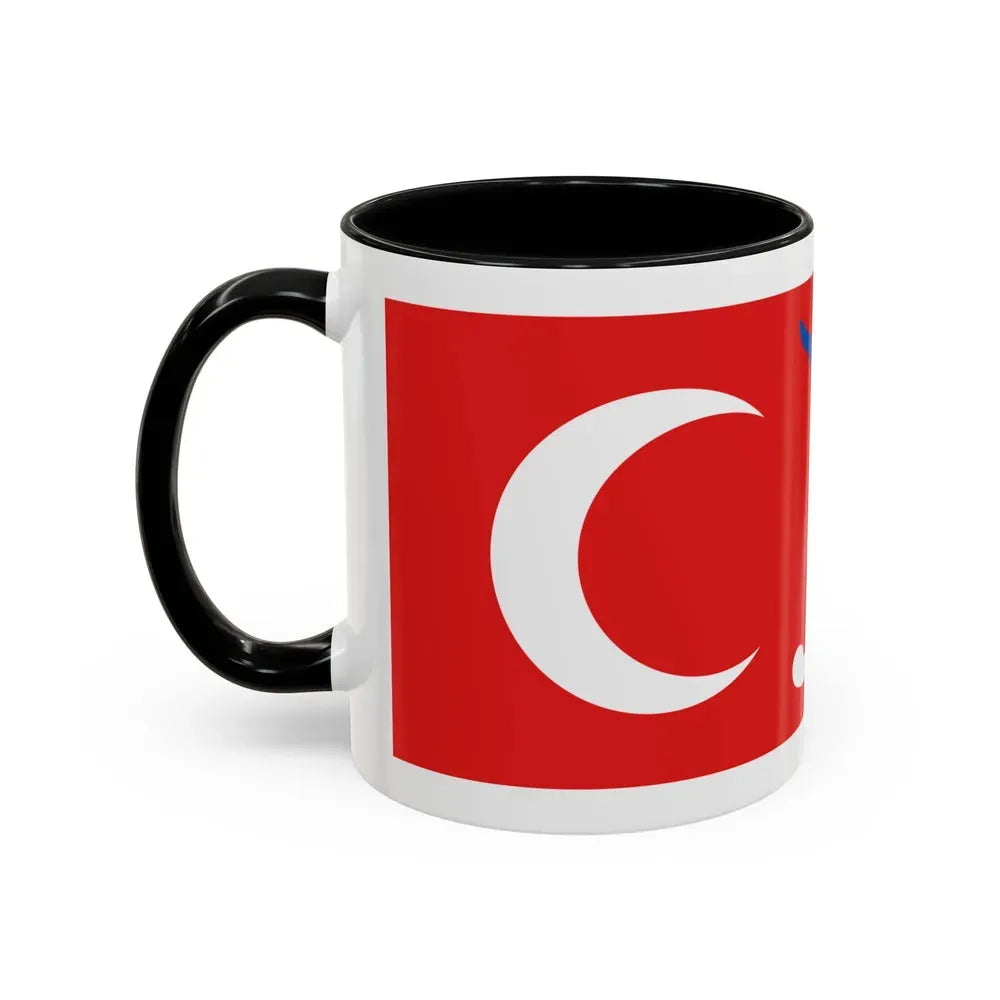 Flag of Sultanate of Mataram Malaysia - Accent Coffee Mug - Go Mug Yourself