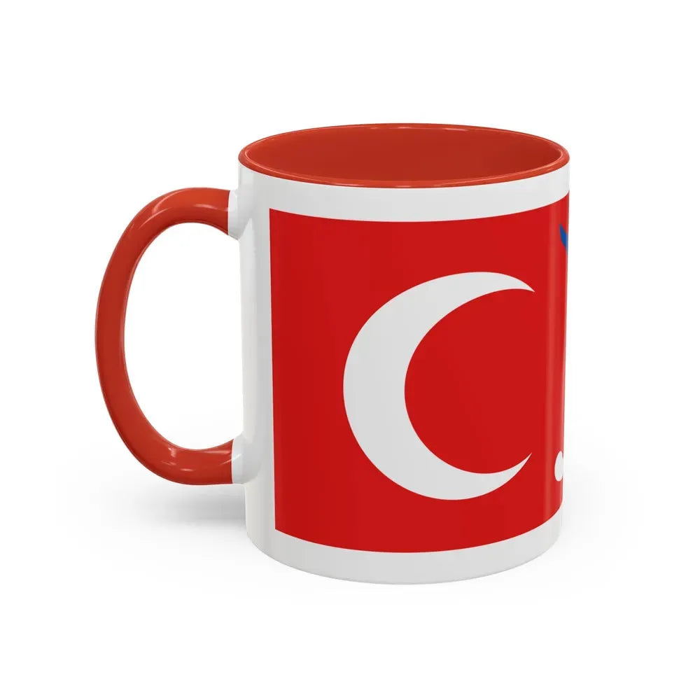 Flag of Sultanate of Mataram Malaysia - Accent Coffee Mug - Go Mug Yourself