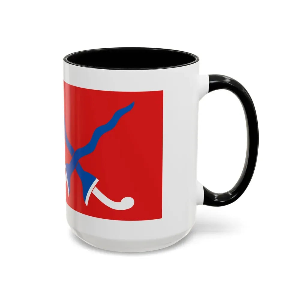 Flag of Sultanate of Mataram Malaysia - Accent Coffee Mug - Go Mug Yourself