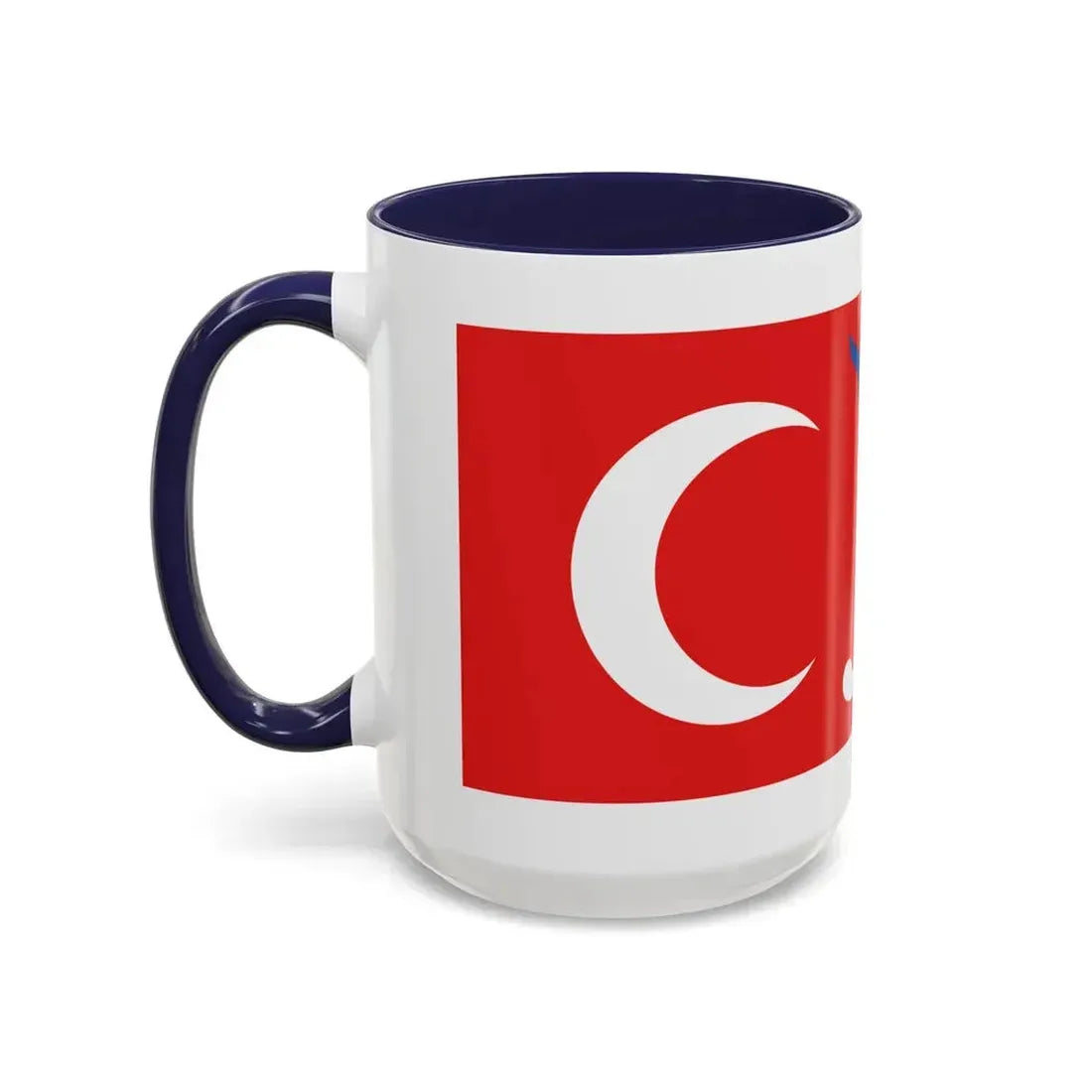 Flag of Sultanate of Mataram Malaysia - Accent Coffee Mug - Go Mug Yourself