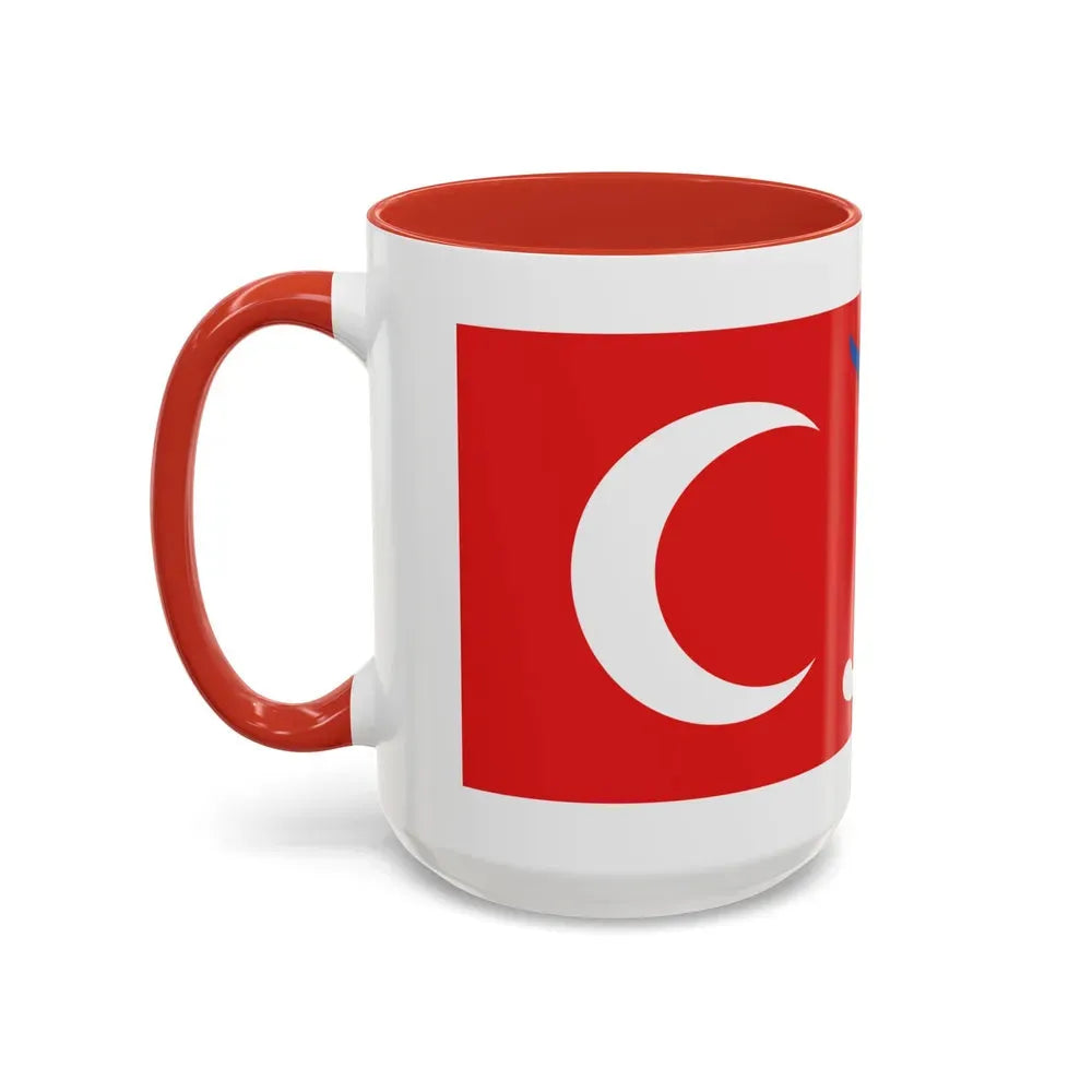 Flag of Sultanate of Mataram Malaysia - Accent Coffee Mug - Go Mug Yourself