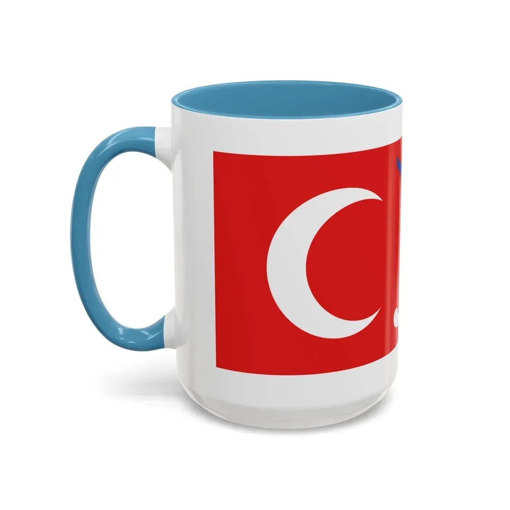 Flag of Sultanate of Mataram Malaysia - Accent Coffee Mug - Go Mug Yourself