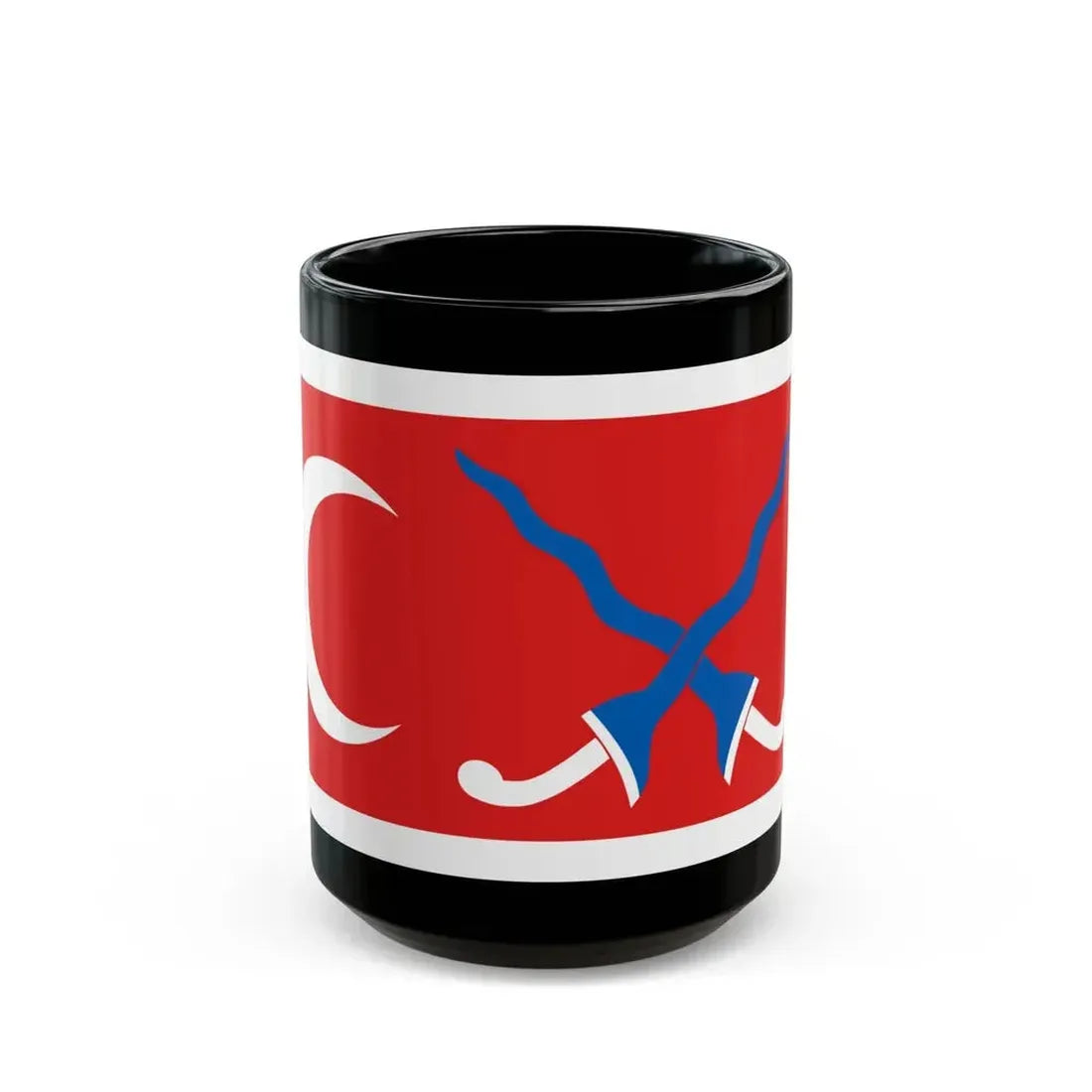 Flag of Sultanate of Mataram Malaysia - Black Coffee Mug 15oz - Go Mug Yourself