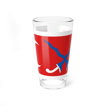Flag of Sultanate of Mataram Malaysia - Pint Glass 16oz 16oz - Go Mug Yourself