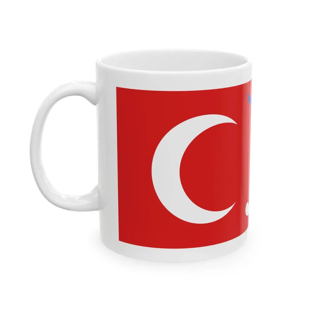 Flag of Sultanate of Mataram Malaysia - White Coffee Mug - Go Mug Yourself