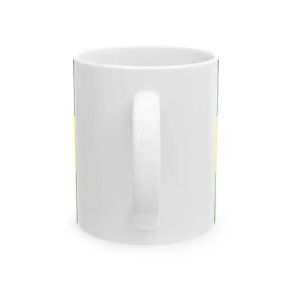 Flag of Sultanate of Siak Sri Indrapura (Indonesia) White Coffee Mug - Go Mug Yourself