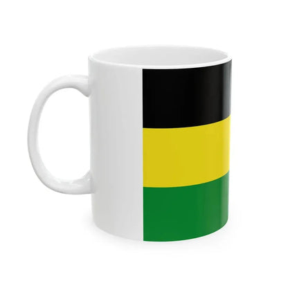Flag of Sultanate of Siak Sri Indrapura (Indonesia) White Coffee Mug - Go Mug Yourself