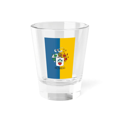 Flag of Sumeg (Hungary) Shot Glass 1.5oz 1.5oz - Go Mug Yourself