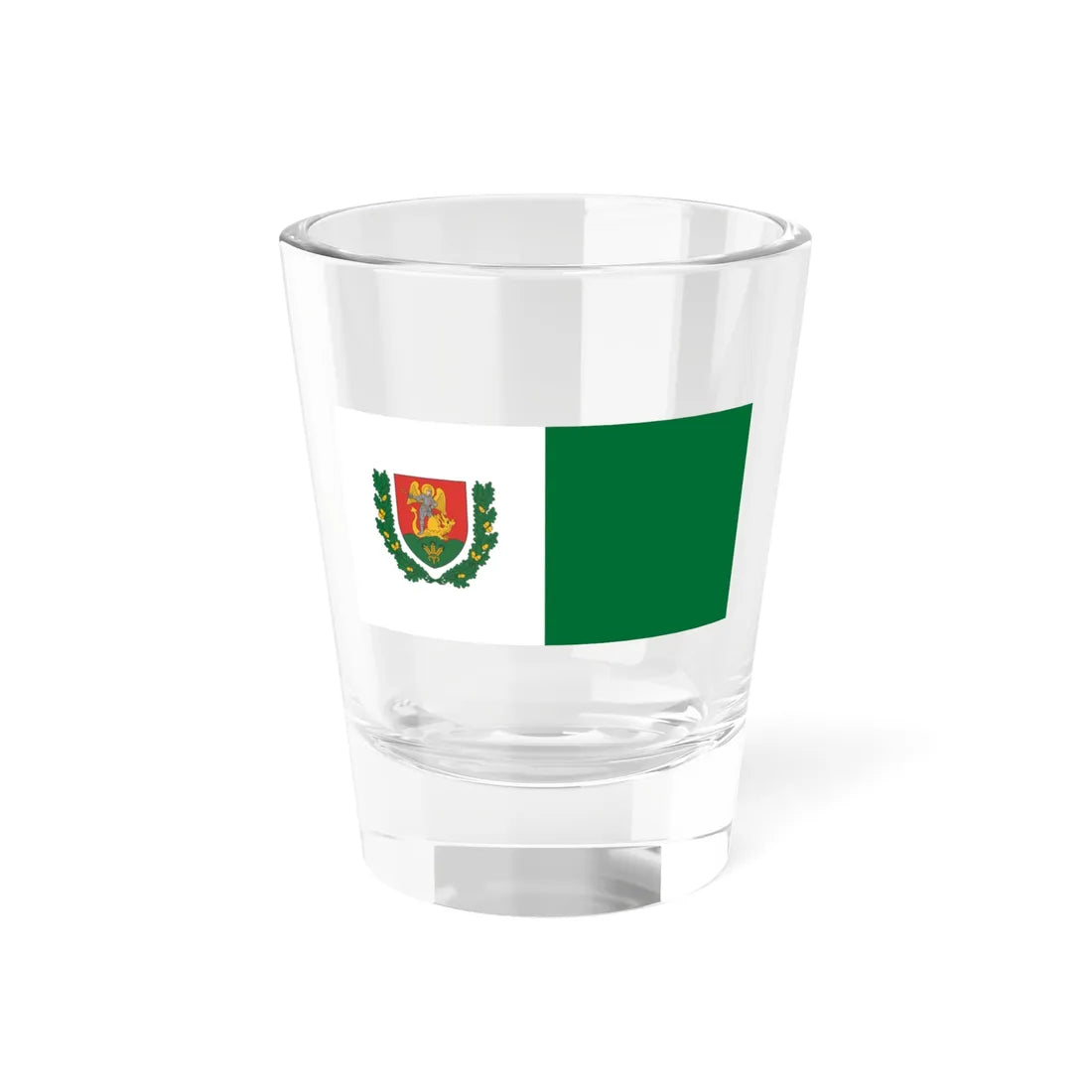 Flag of Sumegcsehi (Hungary) Shot Glass 1.5oz 1.5oz - Go Mug Yourself