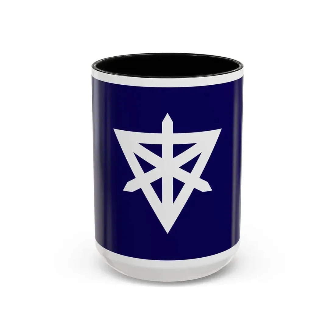 Flag of Sumida Tokyo Japan - Accent Coffee Mug 15oz Black - Go Mug Yourself