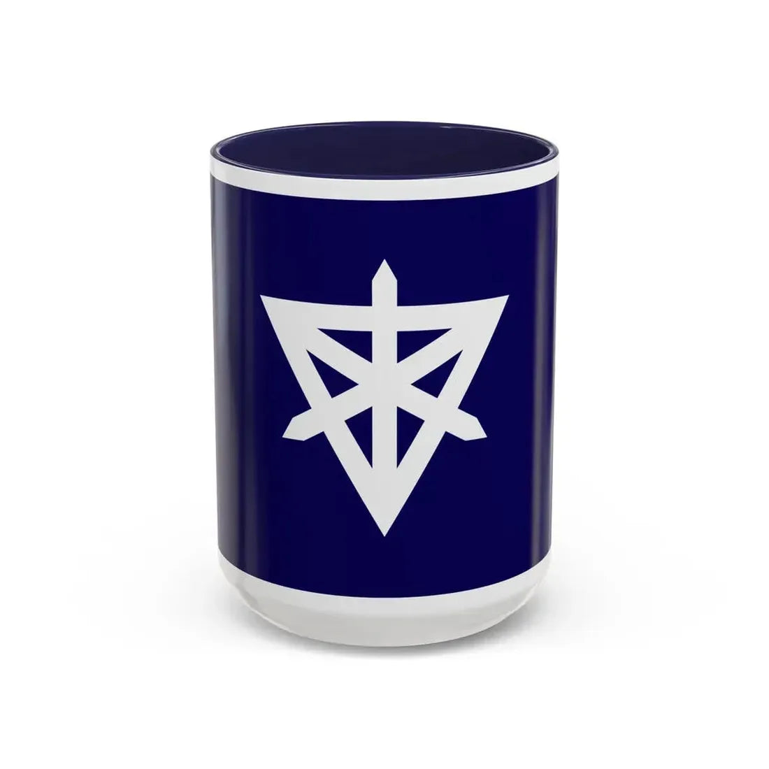 Flag of Sumida Tokyo Japan - Accent Coffee Mug 15oz Navy - Go Mug Yourself