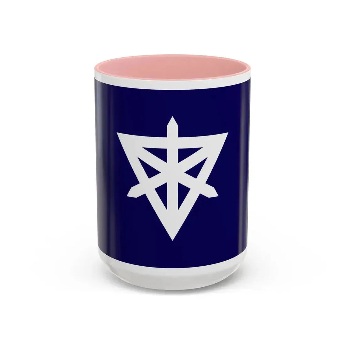Flag of Sumida Tokyo Japan - Accent Coffee Mug 15oz Pink - Go Mug Yourself