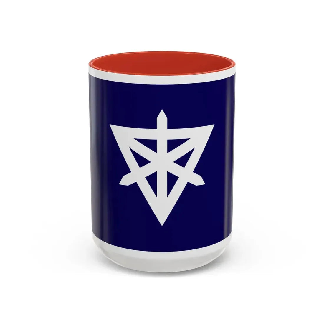 Flag of Sumida Tokyo Japan - Accent Coffee Mug 15oz Red - Go Mug Yourself