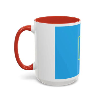 Flag of Sumy Oblast Ukraine - Accent Coffee Mug - Go Mug Yourself