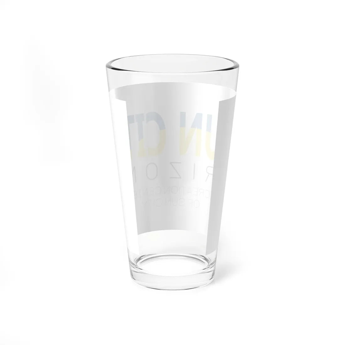 Flag of Sun City Arizona (United States) Pint Glass 16oz - Go Mug Yourself