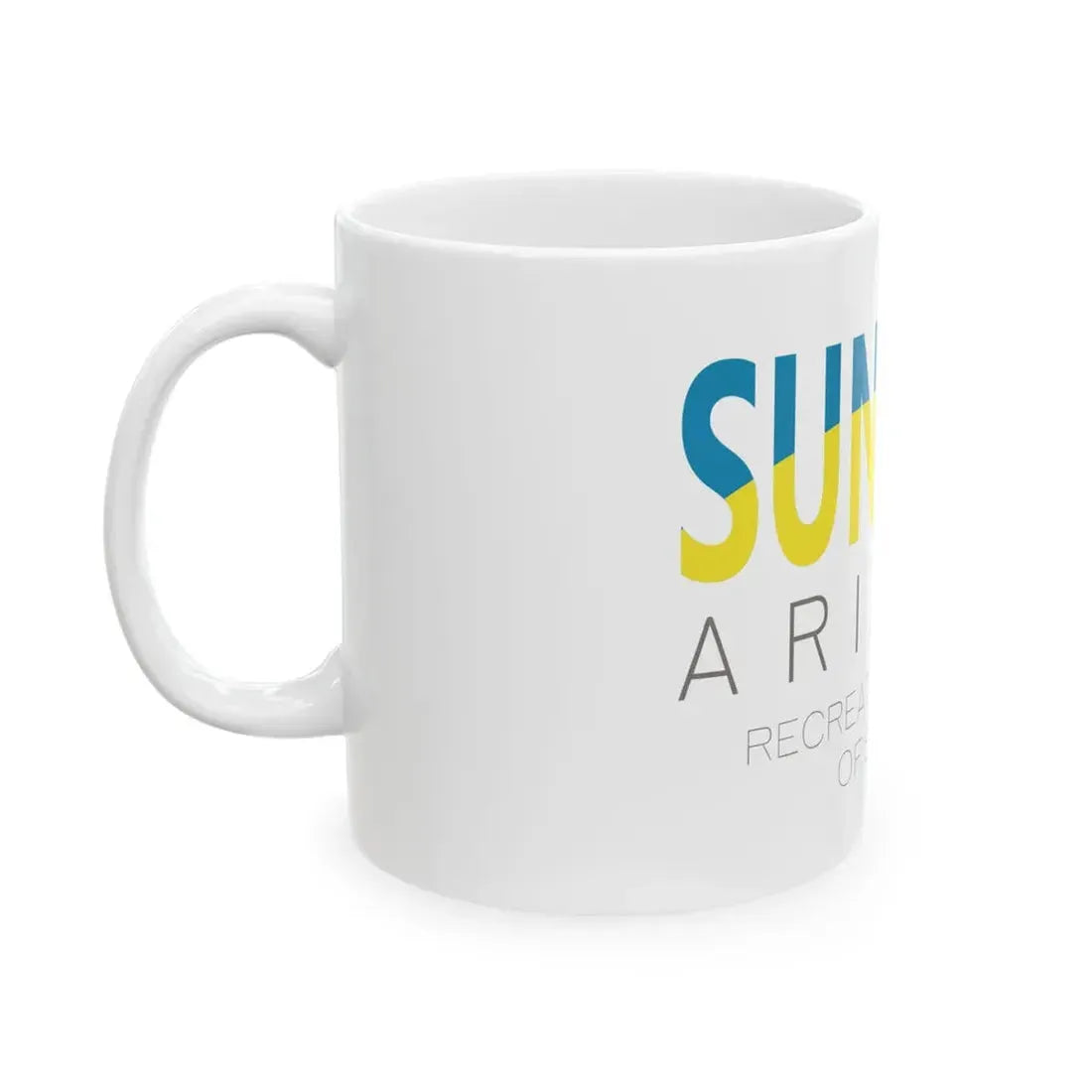 Flag of Sun City Arizona (United States) White Coffee Mug - Go Mug Yourself
