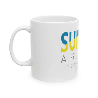 Flag of Sun City Arizona (United States) White Coffee Mug - Go Mug Yourself