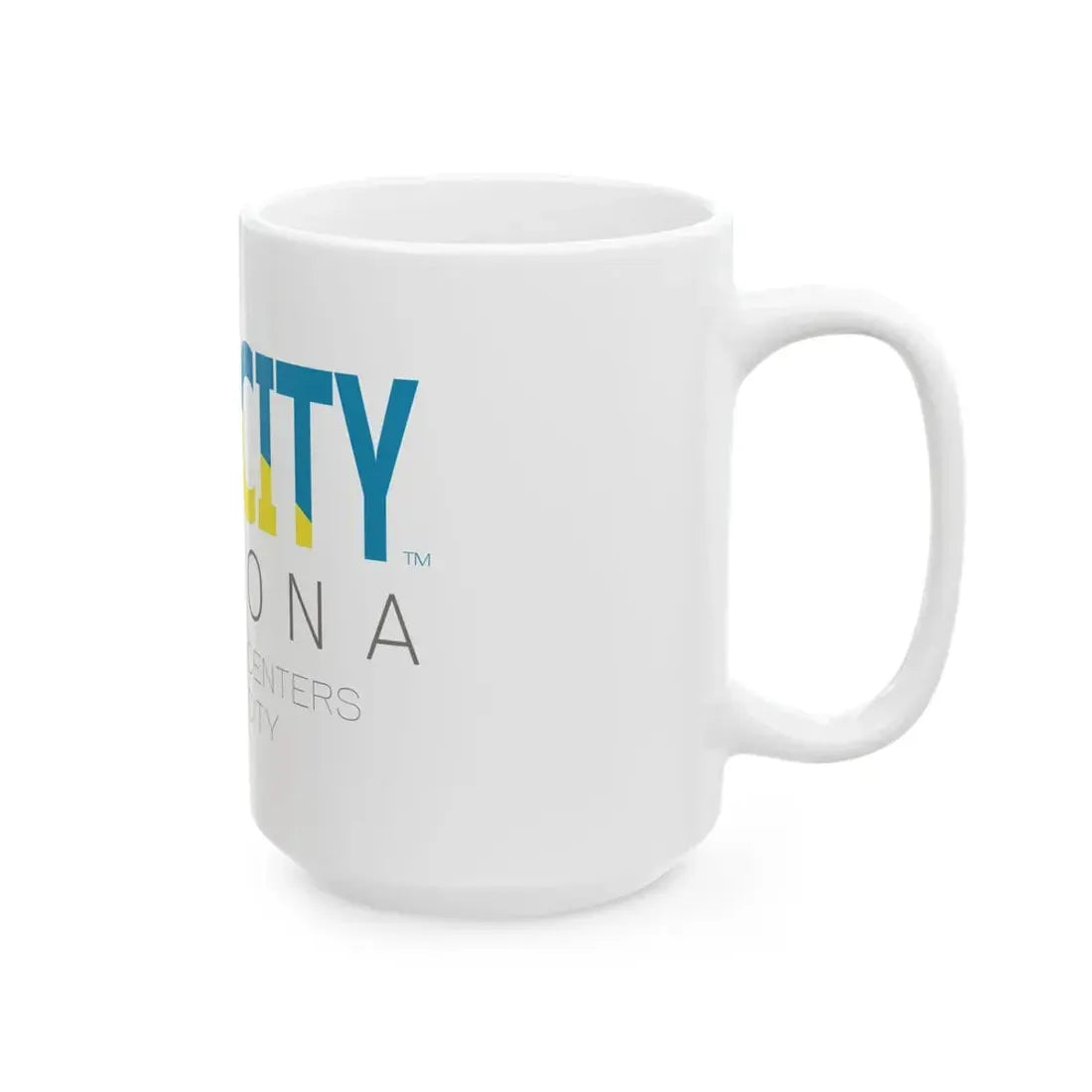 Flag of Sun City Arizona (United States) White Coffee Mug - Go Mug Yourself