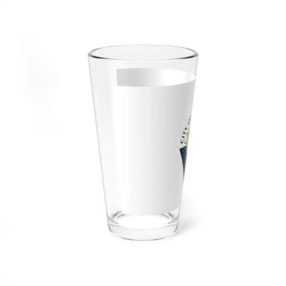 Flag of Sunnyvale California (United States) Pint Glass 16oz - Go Mug Yourself