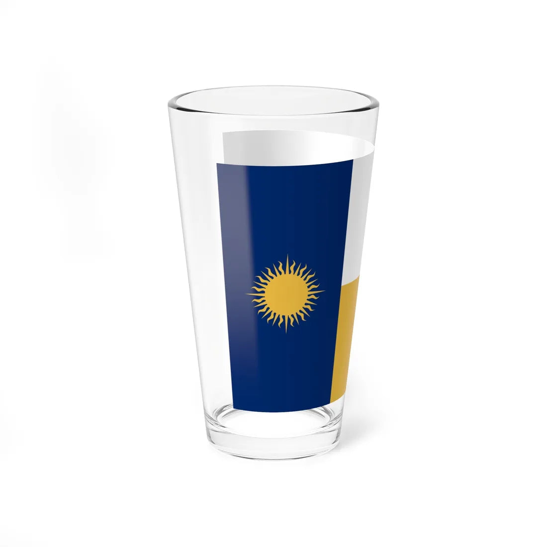 Flag of Sunnyvale Texas (United States) Pint Glass 16oz - Go Mug Yourself