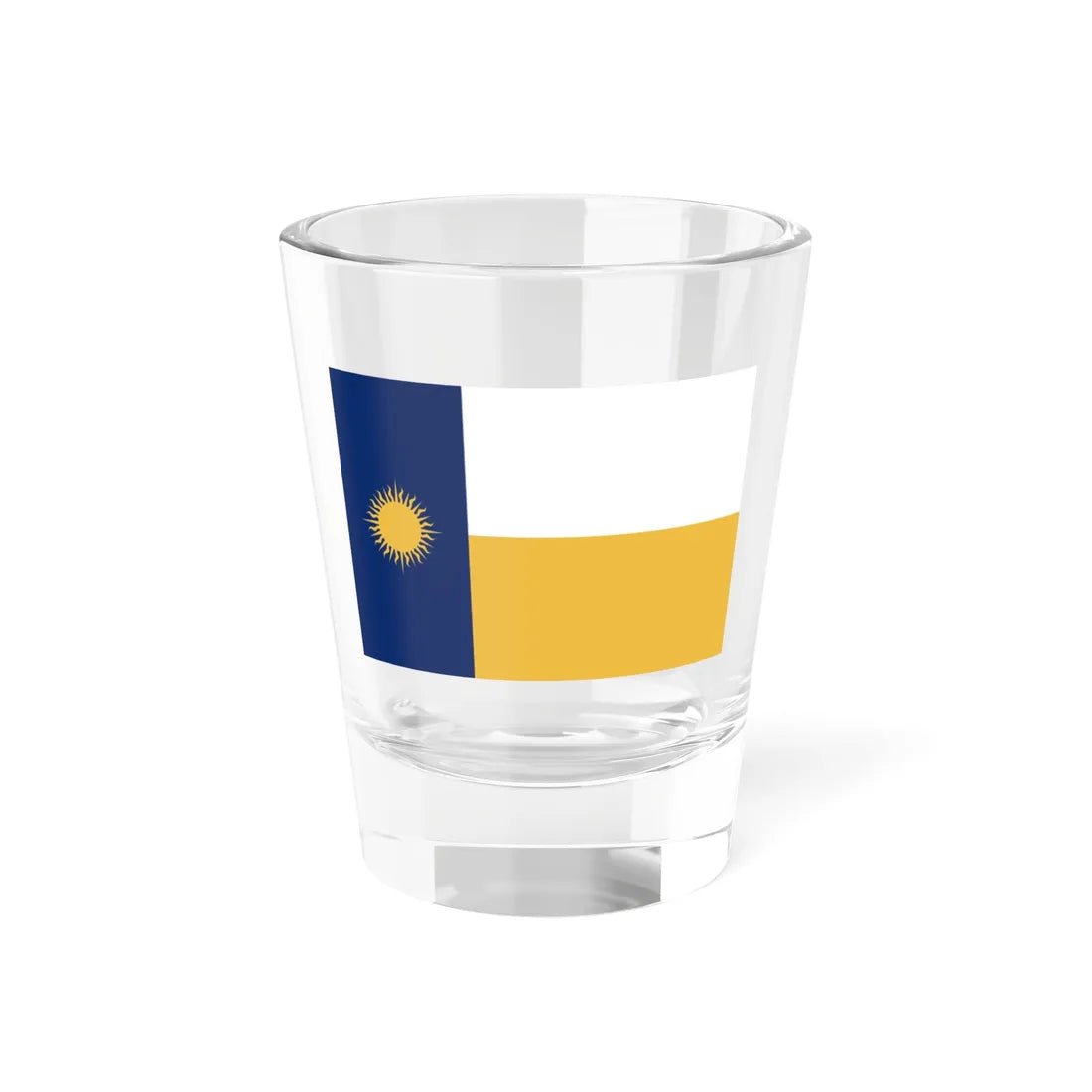 Flag of Sunnyvale Texas (United States) Shot Glass 1.5oz 1.5oz - Go Mug Yourself