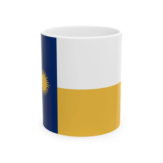 Flag of Sunnyvale Texas (United States) White Coffee Mug 11oz - Go Mug Yourself