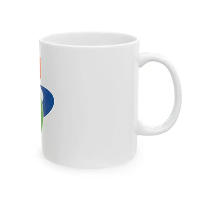 Flag of Suo-Oshima Yamaguchi (Japan) White Coffee Mug - Go Mug Yourself